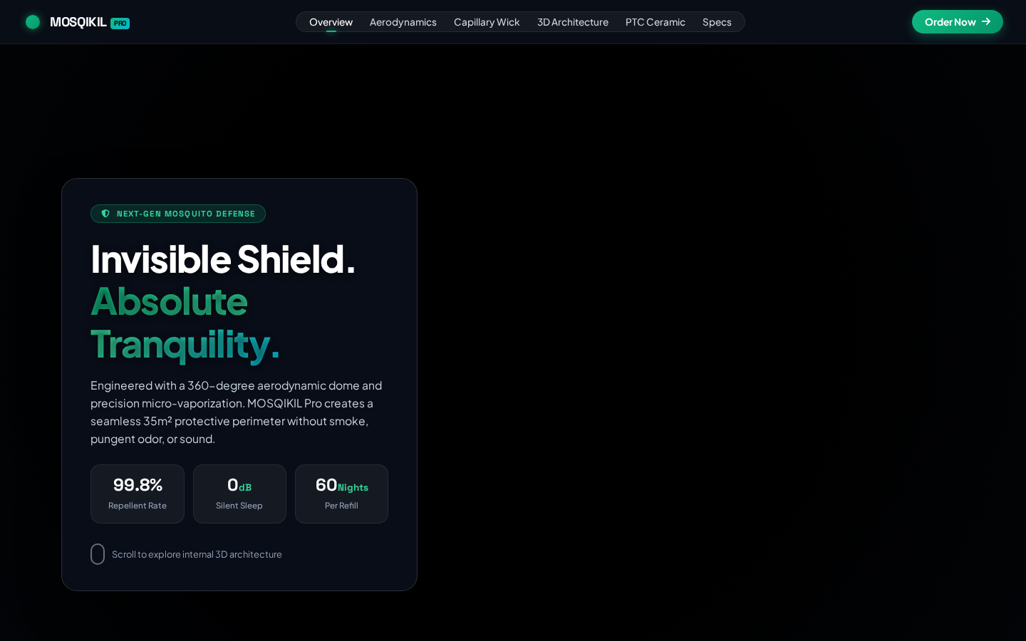 MOSQIKIL Pro website screenshot